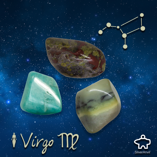 Virgo Zodiac Healing Stone Set