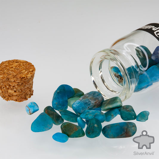 Blue Apatite - Bottle