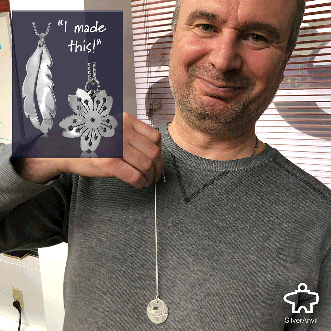 Silver Pierced Pendant Class - November 15