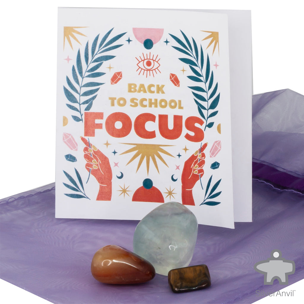 Back to School Healing Stone Set - Focus