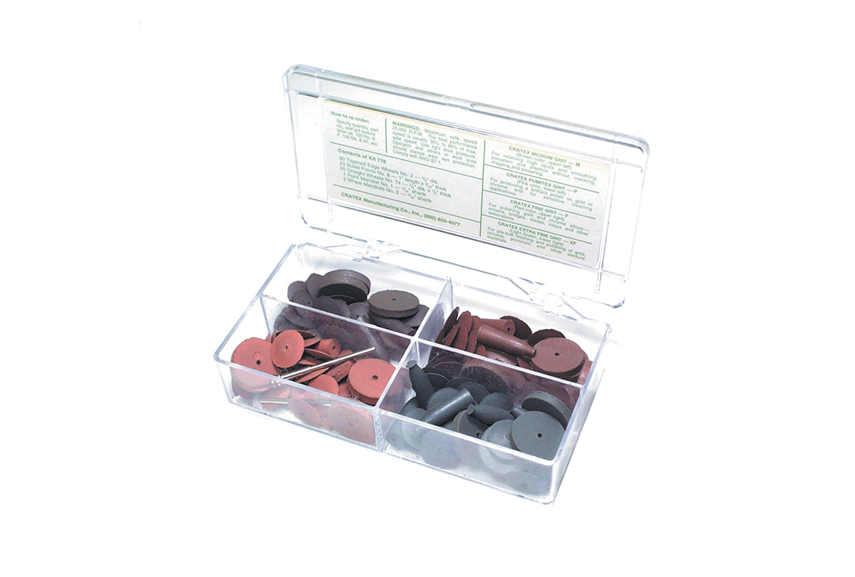 Cratex Assortment, 123 Pieces