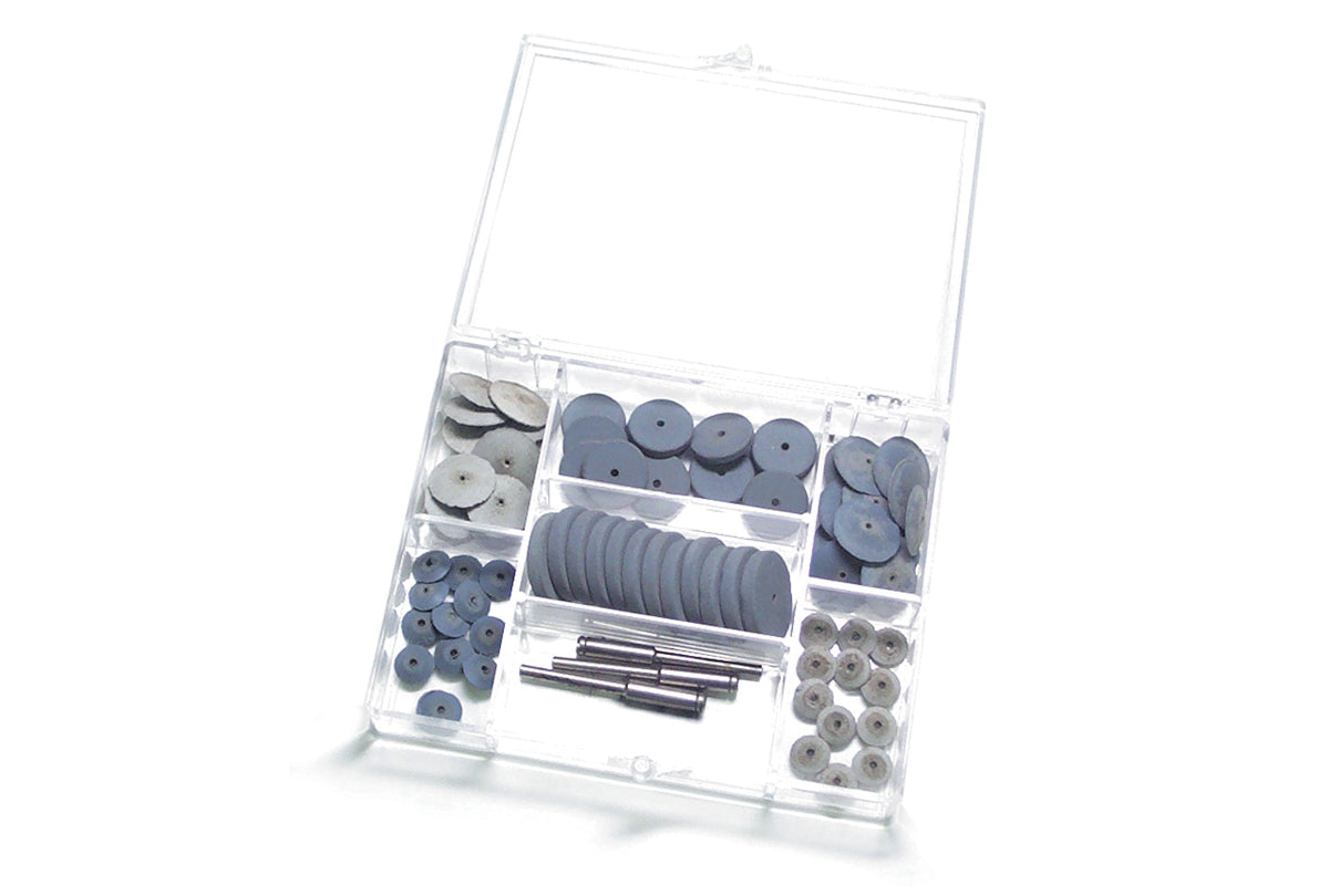 Pumice Wheel Assortment, 72 Pieces