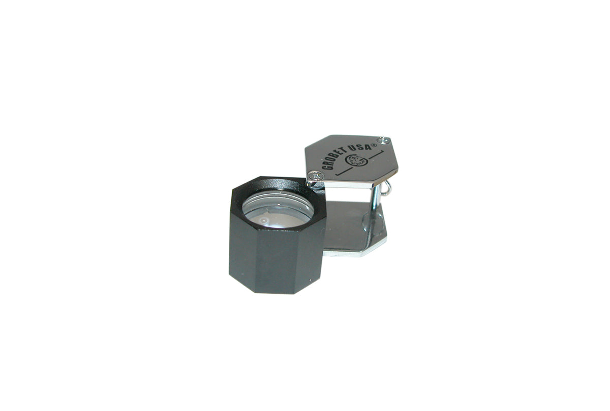 Large Hex Diamond Cut Loupe