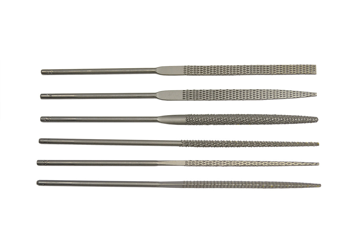 Teborg Wax, 6 Piece File Set