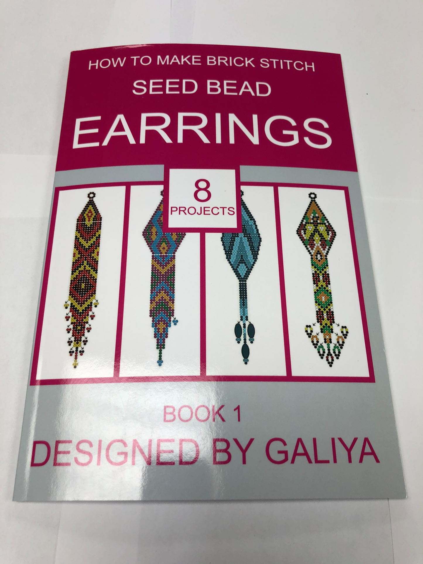 How to Make Brick Stitch Seed Bead Earrings