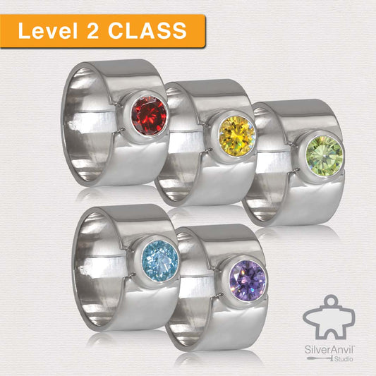 Bezel Set Solitaire Ring Class - December 6