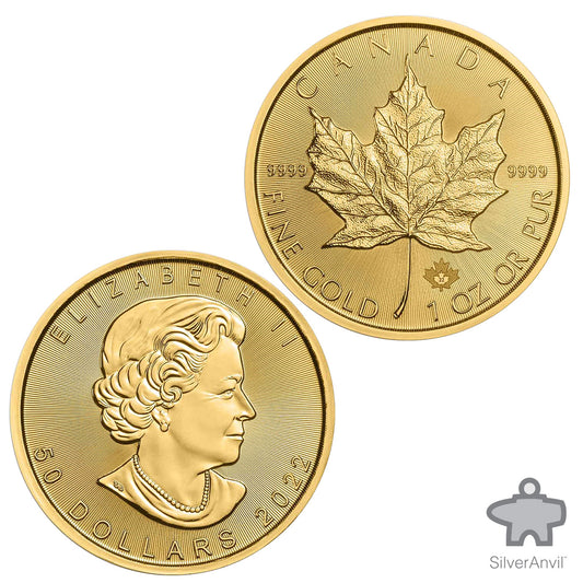 Gold Coin - Maple Leaf