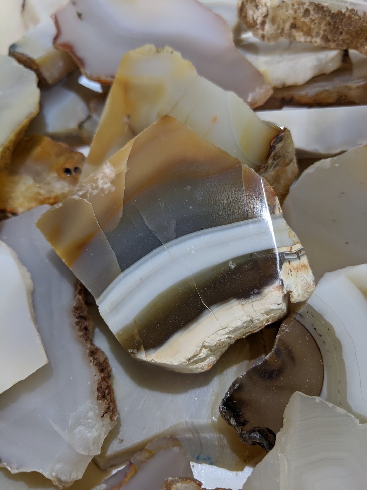 Agate Banded Slabs