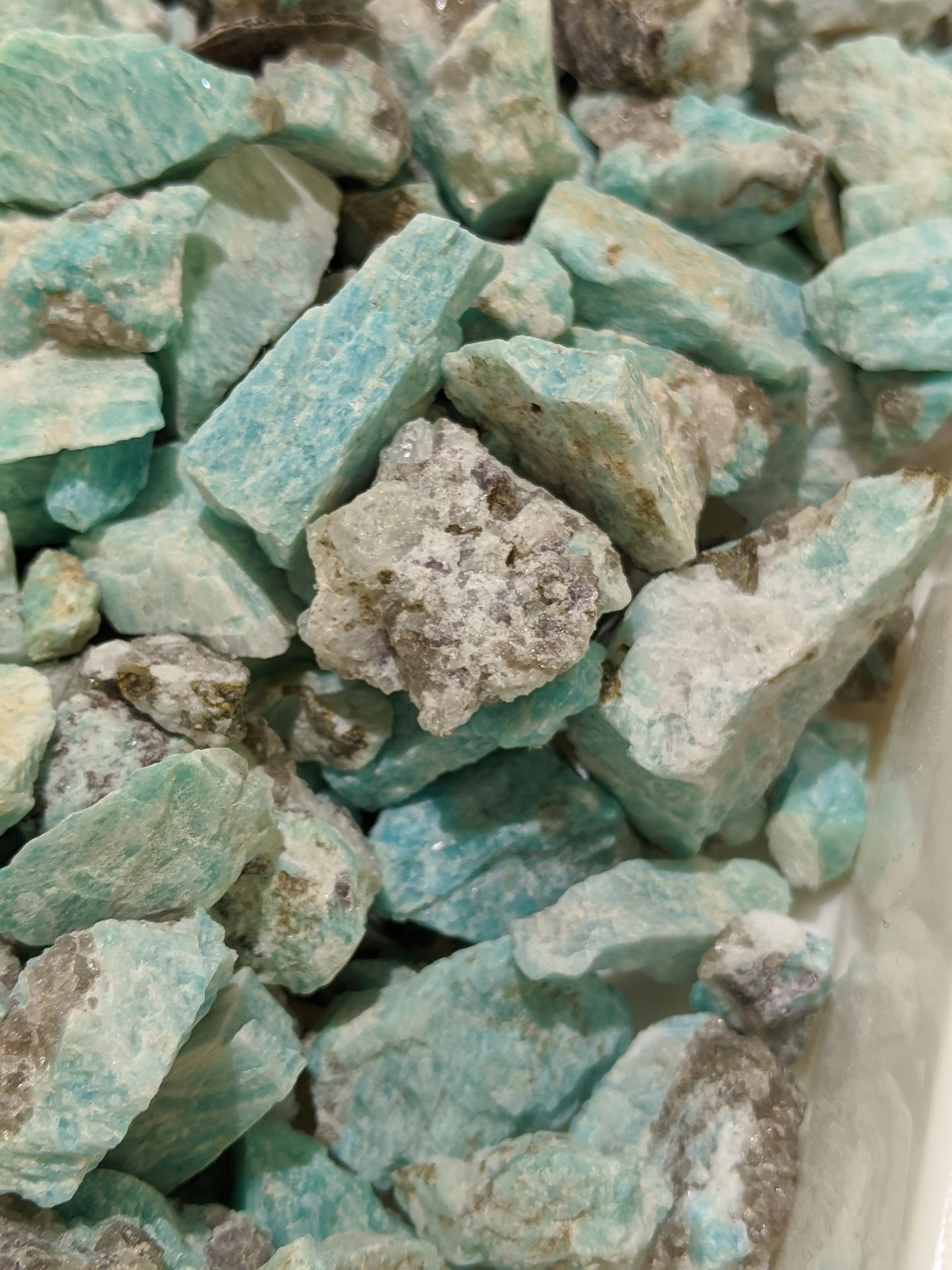 Amazonite Rough matrix