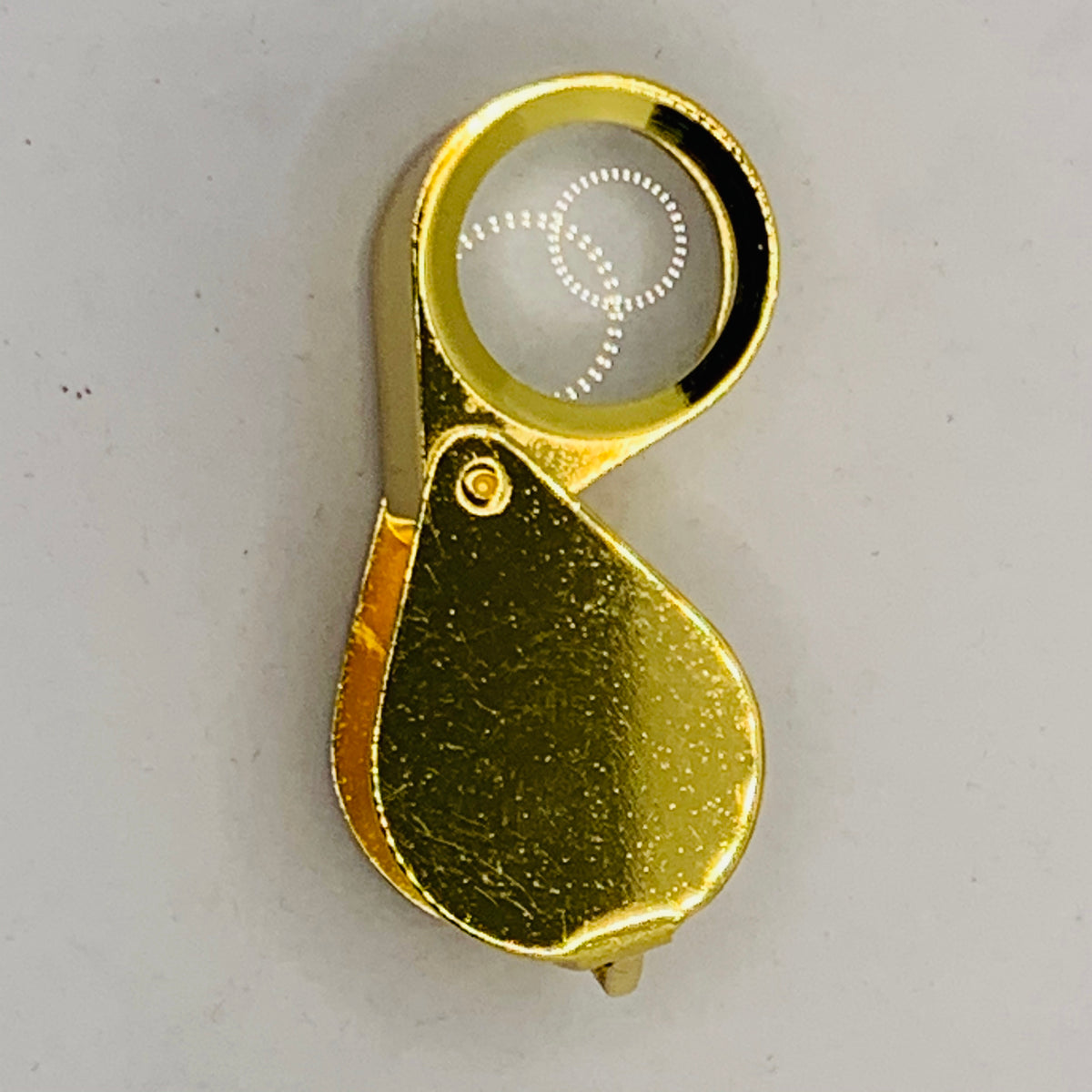 Loupe - 10X triplet gold (18mm)