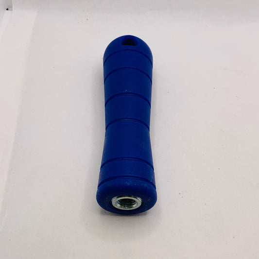 File handle blue plastic #4