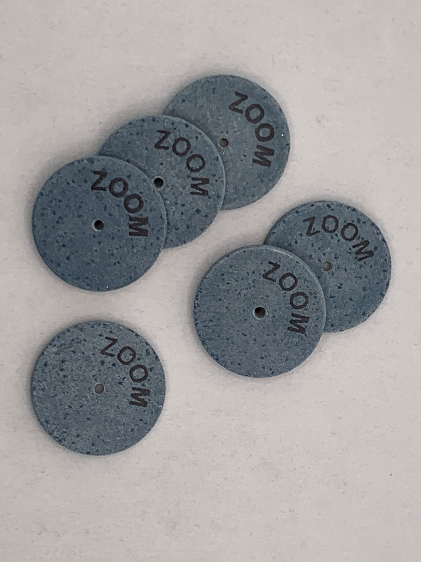 Blue hard wheels ( 6 pack)