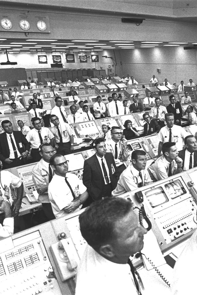NASA Mission Control Computer Chip