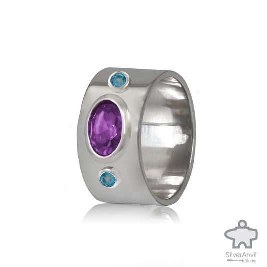 3 stone bezel set class: level 2