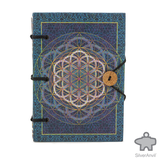 Artisan Crafted Journal with Button Clasp