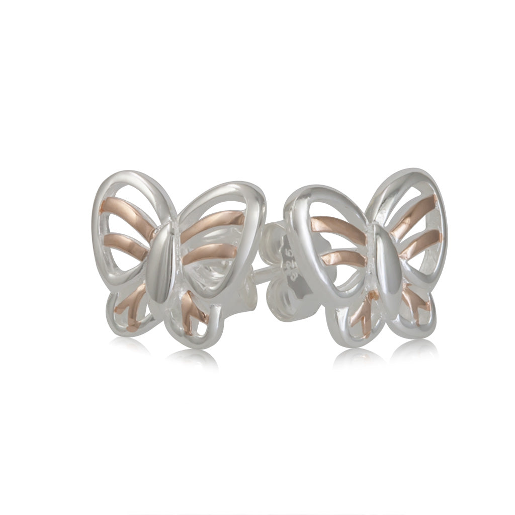 Butterfly Stud Earrings