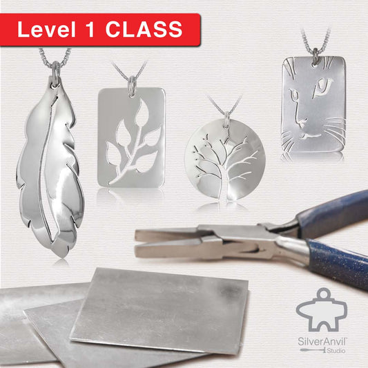 Silver Pierced Pendant Class