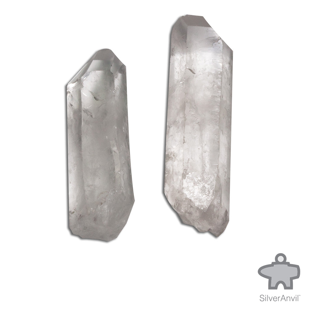 Mineral Gray Quartz Crystal Meaning Crystal Quartz Points