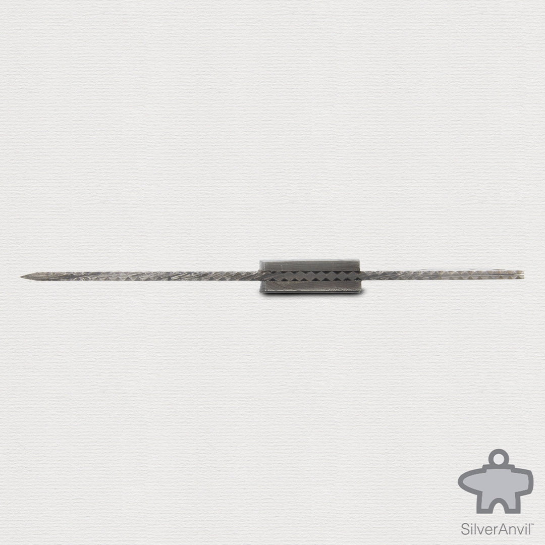 Damascus Drop Point Full Tang Knife Blank (24cm)