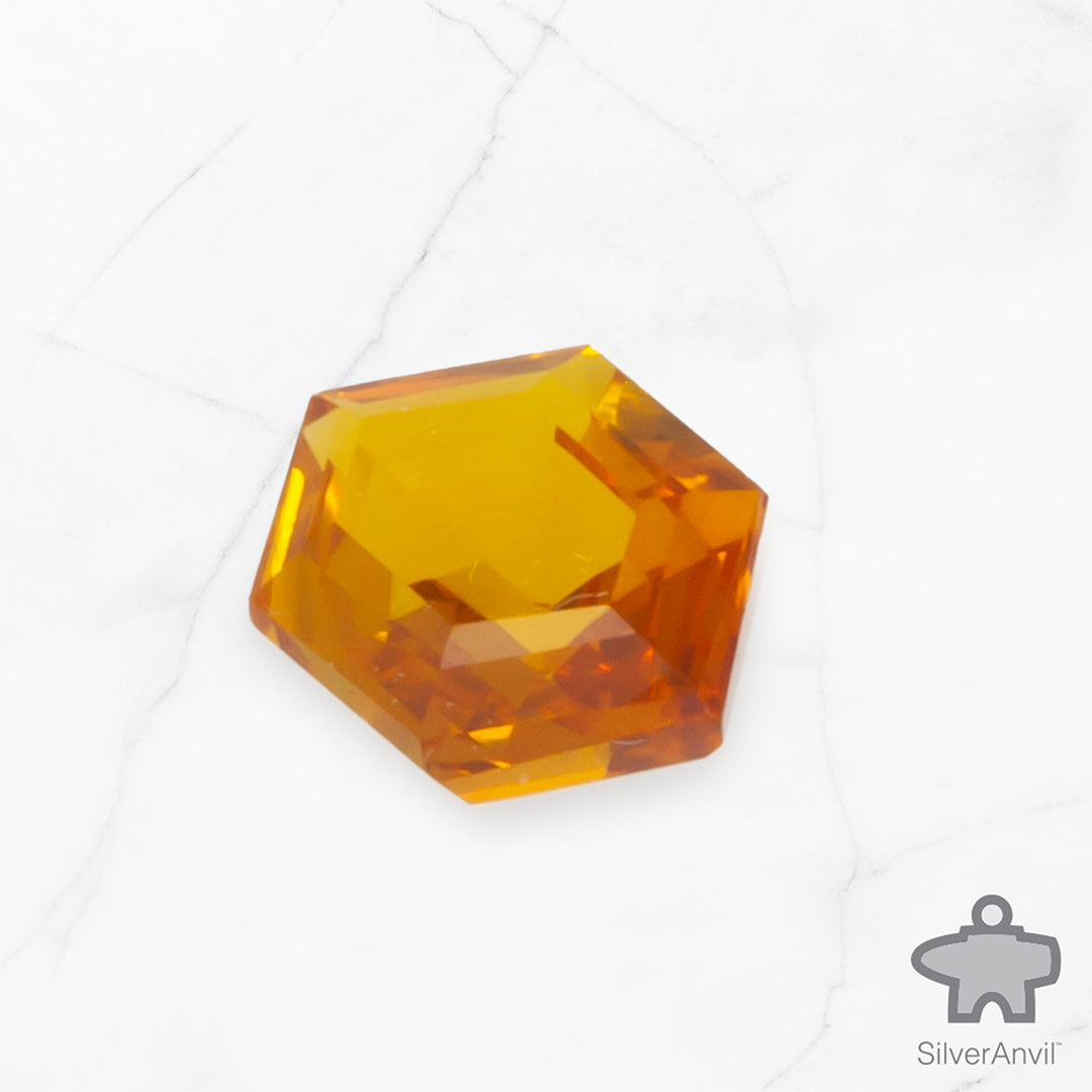 Natural Orange Sapphire