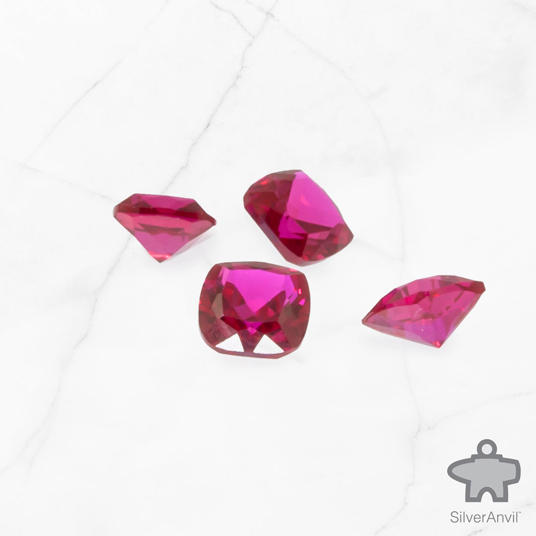 Ruby Cushion Cut
