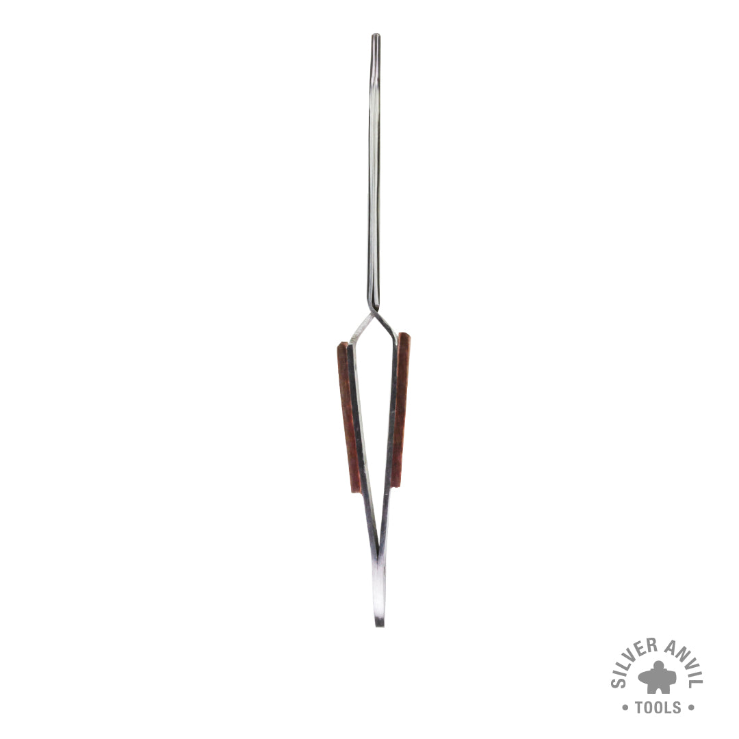 Cross Lock Curved Tweezers