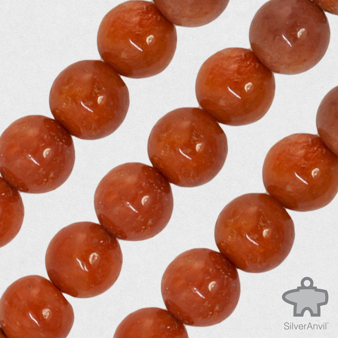 Carnelian Beads- 8mm