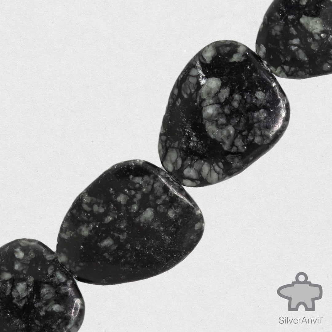 Tourmaline with Emerald Beads