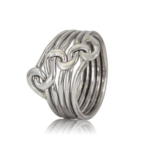 Silver Wire Eternity Ring Class