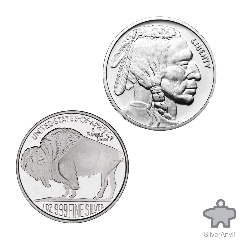 Silver Bullion - 1 oz US Buffalo