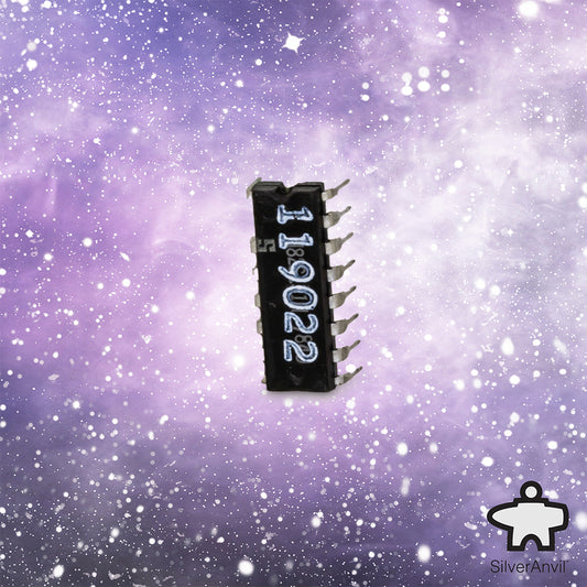 NASA Mission Control Computer Chip