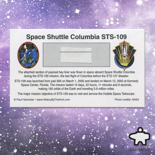Swatch from Space Shuttle Columbia