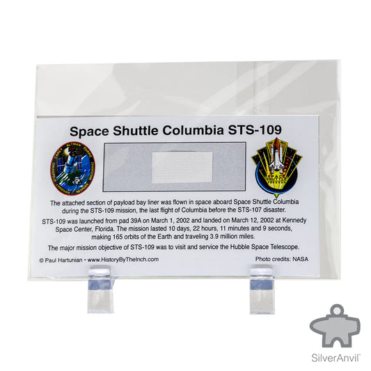 Swatch from Space Shuttle Columbia