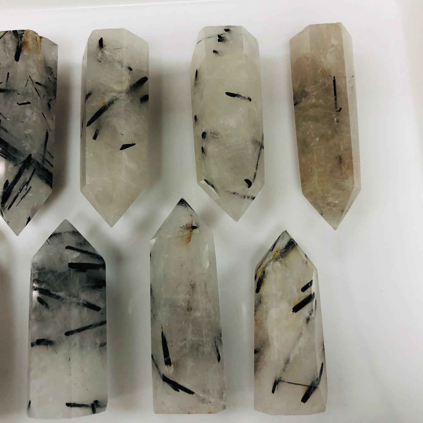Tourmaline Quartz points