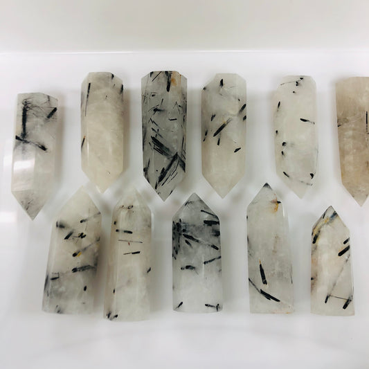 Tourmaline Quartz points