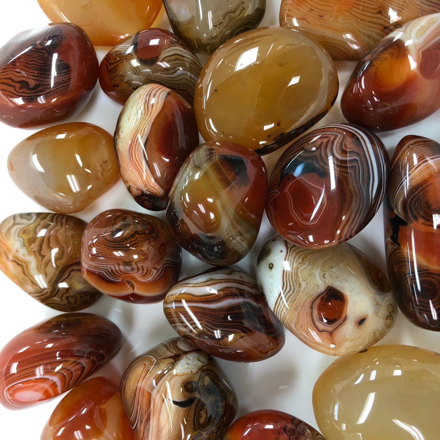 Sardonyx Palm Stone