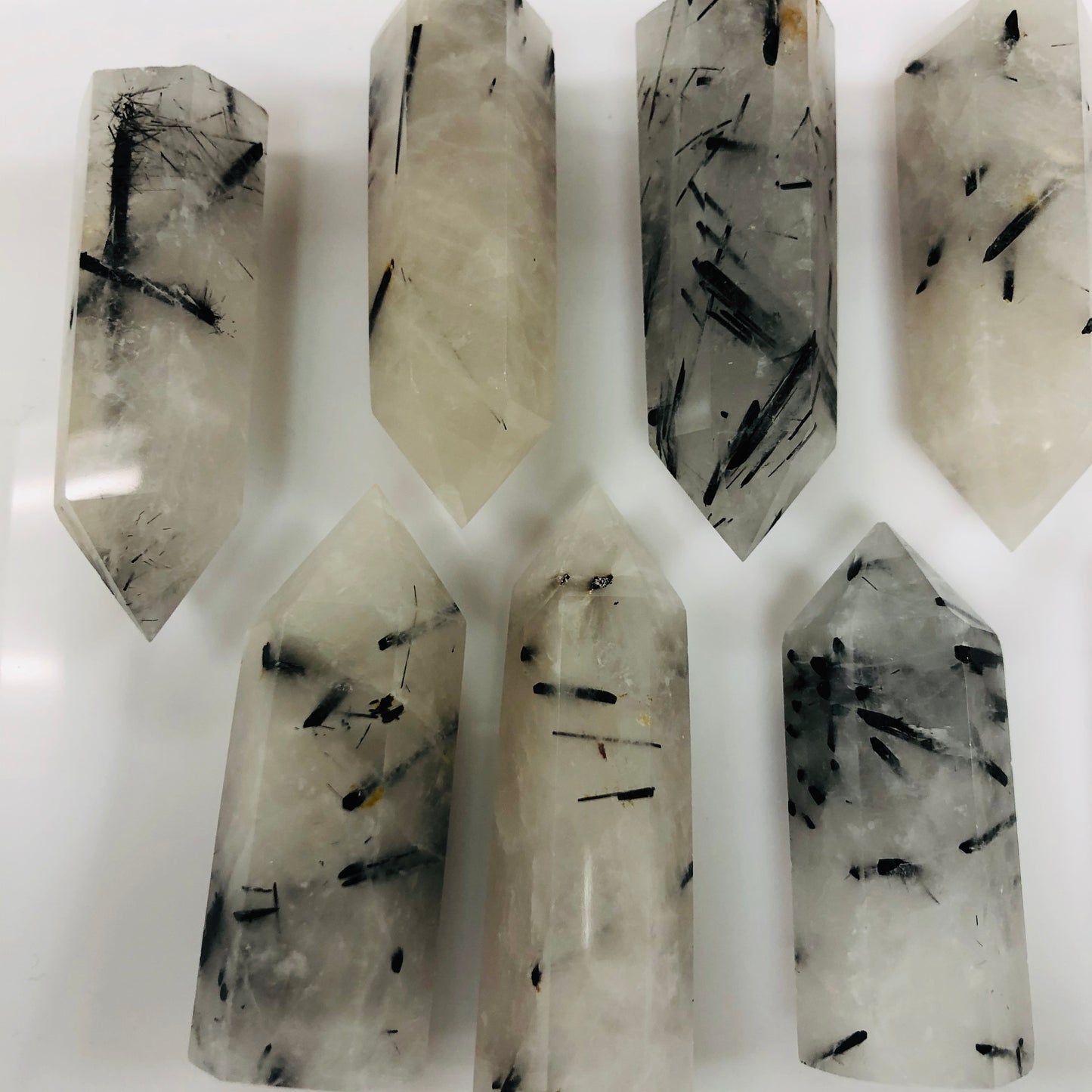 Tourmaline Quartz points