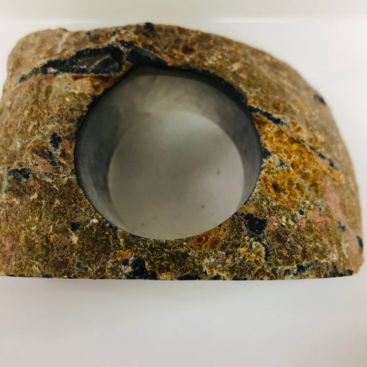 Agate Candle holder LG Aprox 2lbs