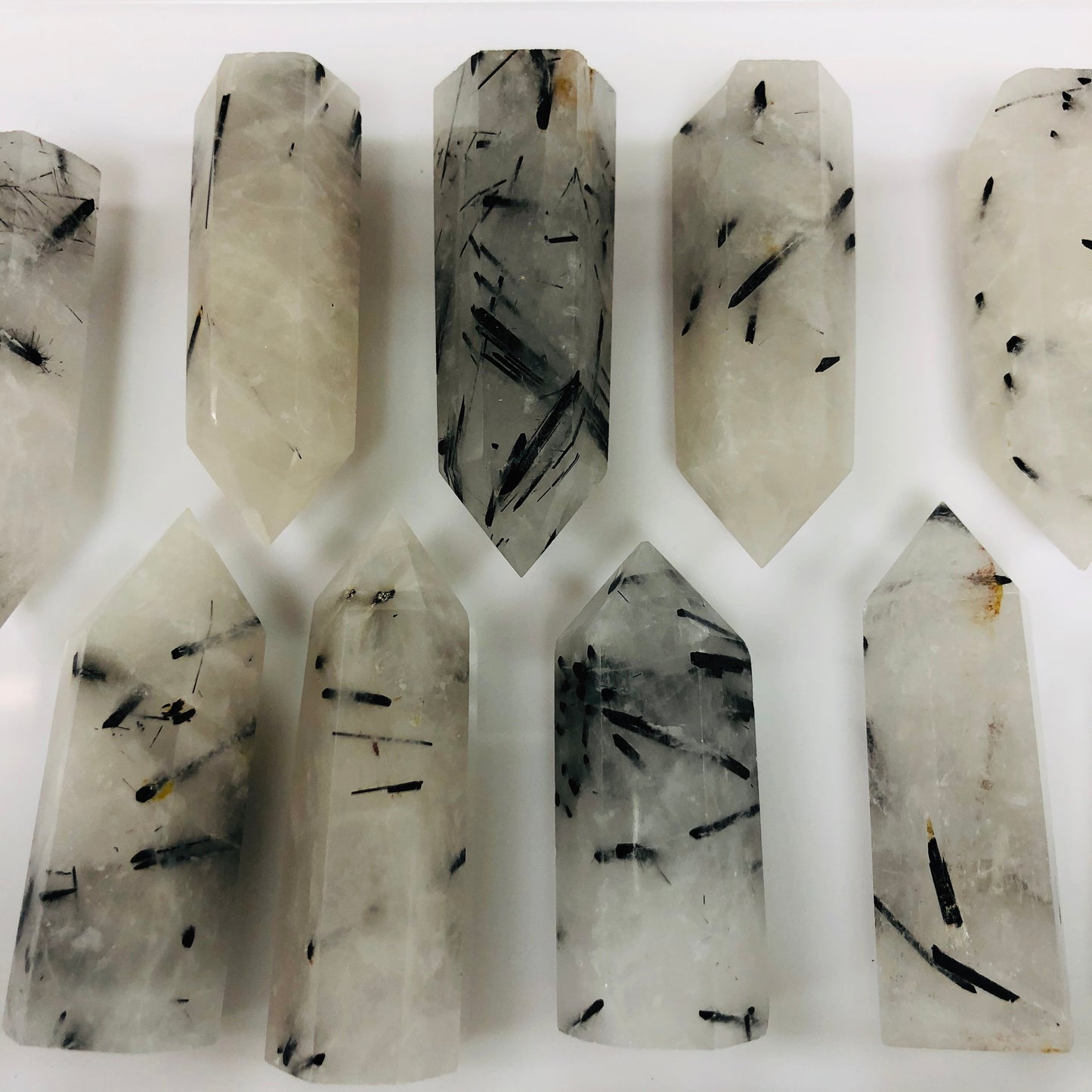 Tourmaline Quartz points