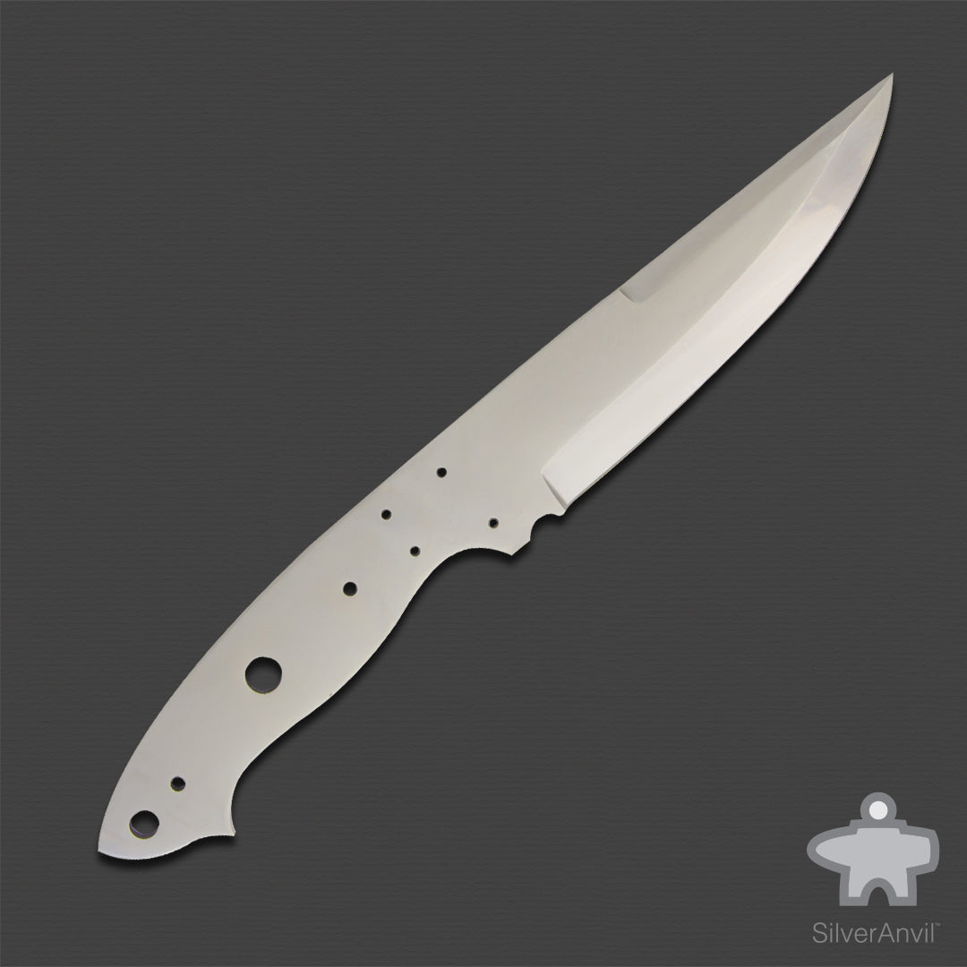 Straight Edge Full Tang Knife Blank (25mm)