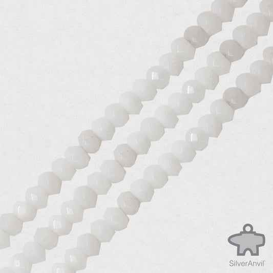 White Moonstone Beads - 4mm