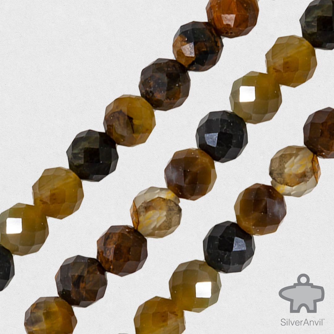 Tiger Eye Beads - 5mm