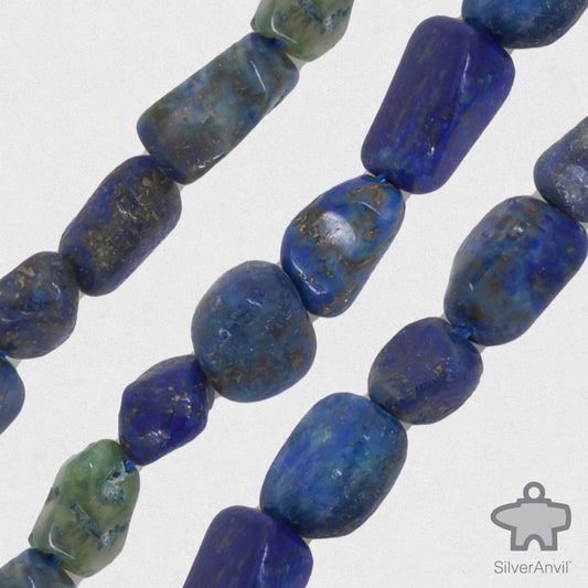 Lapis Lazuli Freeform Beads - 7mm