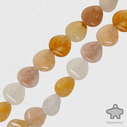 Orange Quartz Beads