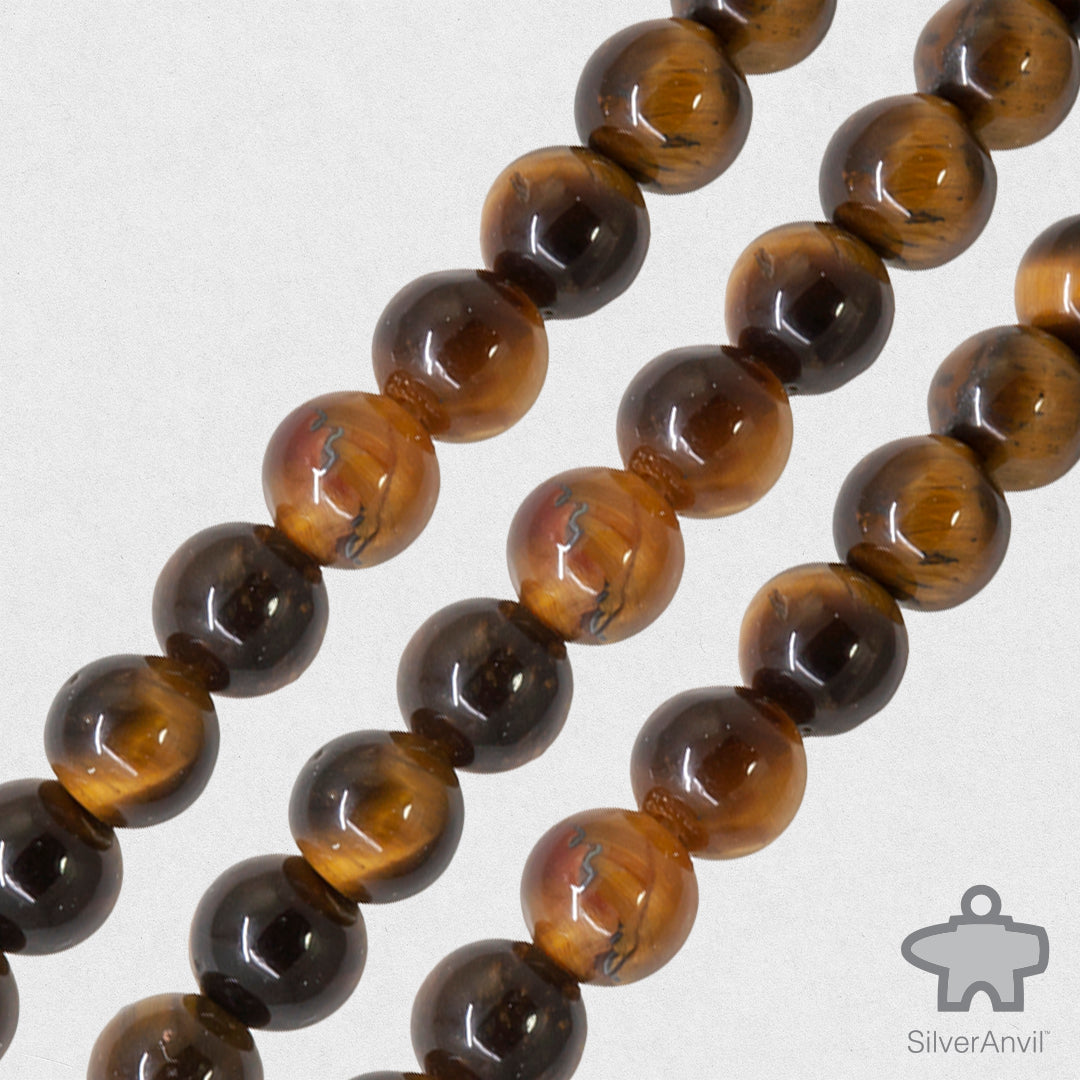 Tiger Eye Beads - 5mm