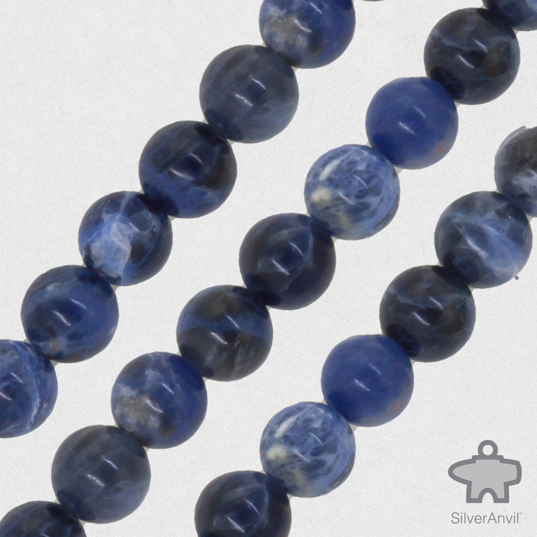 Sodalite Beads - 6mm