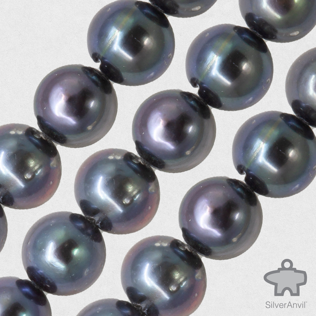 Grey Freshwater Pearls - 9mm