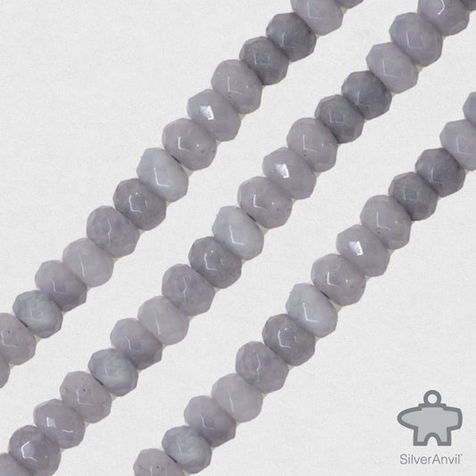 Grey Moonstone Beads  - 4mm