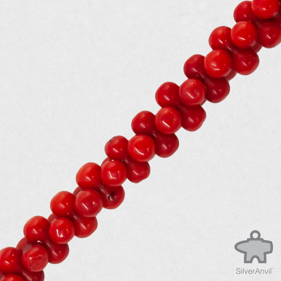Dyed Coral Beads