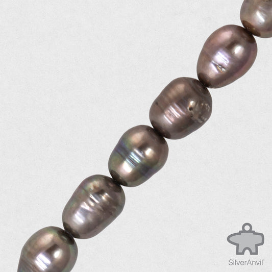 Freshwater Pearl Beads-Grey